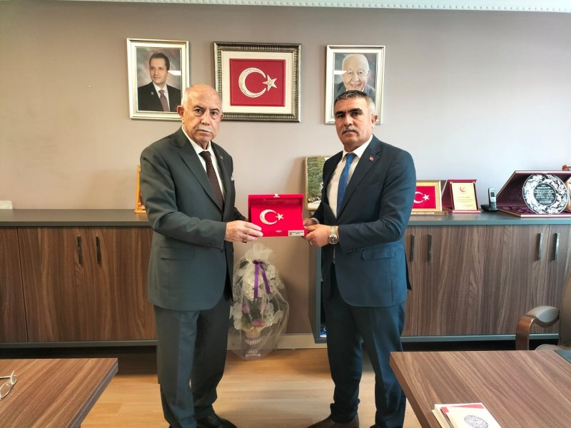 EMUJAD Yeniden Refah Partisi Genel Başkan Yardımcısı Sayın Mehmet Fatih Uğurlu Beyi  Yeniden Refah Partisi Genel Merkezinde ziyaret etti.