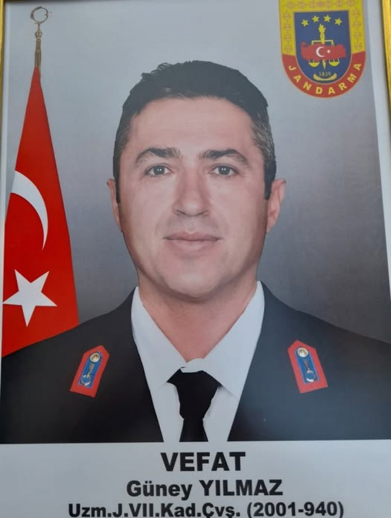 ACI KAYBIMIZ Trafik Kazasında Uzm.J.VIII.Kad.Çvş. Erman Güney YILMAZ (2001) Hayatını Kaybetti