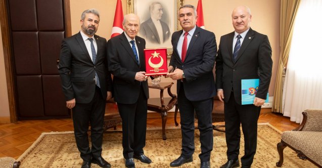 MHP GENEL BAŞKANI SN. DEVLET BAHÇELİ' Yİ ZİYARETİMİZ.
