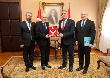 MHP GENEL BAŞKANI SN. DEVLET BAHÇELİ' Yİ ZİYARETİMİZ.