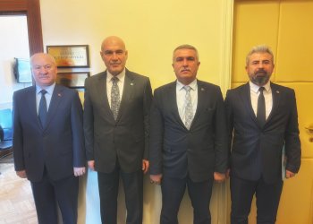 İYİ PARTİ GRUP BAŞKANI SN. TURHAN ÇÖMEZ' İ ZİYARETİMİZ.